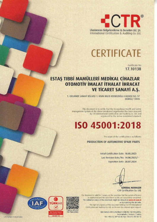 ISO 45001:2018